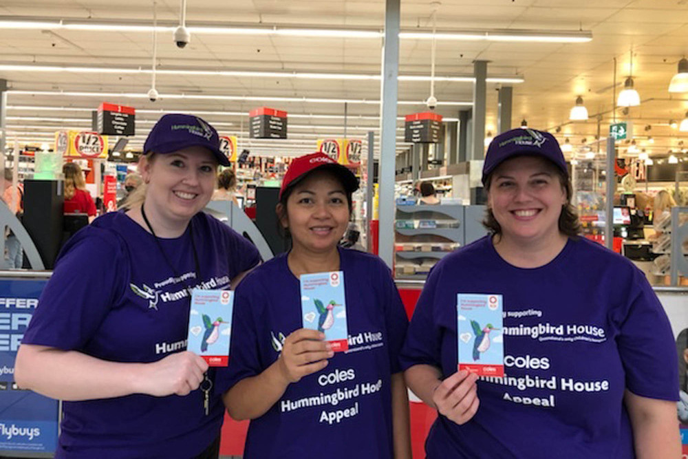 (L-R) Staff at Coles Cairns Central Deb McAliece, Jackie Murray and Sharlene Rudkin