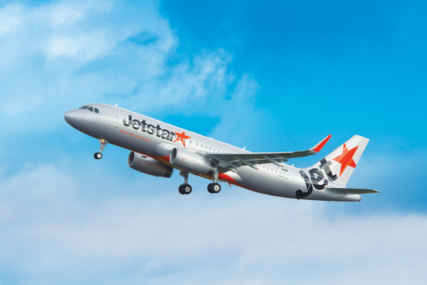 Jetstar will be trialling daytime services from late November to March next year. Photo: Supplied.