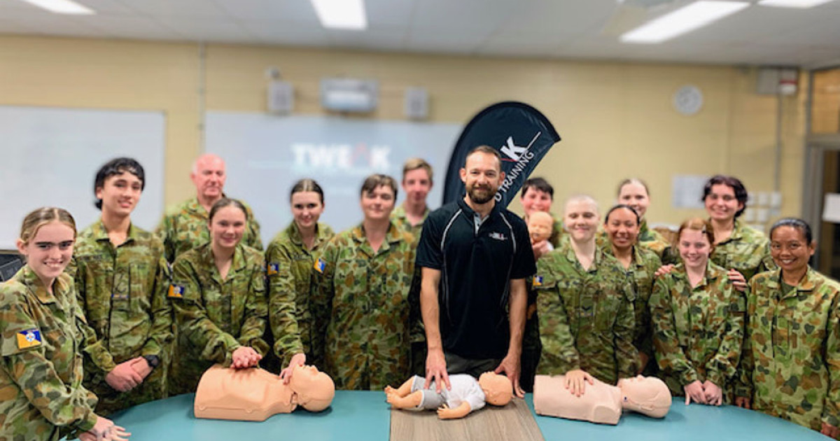 First aid badges for cadets Cairns Local News Free to read No