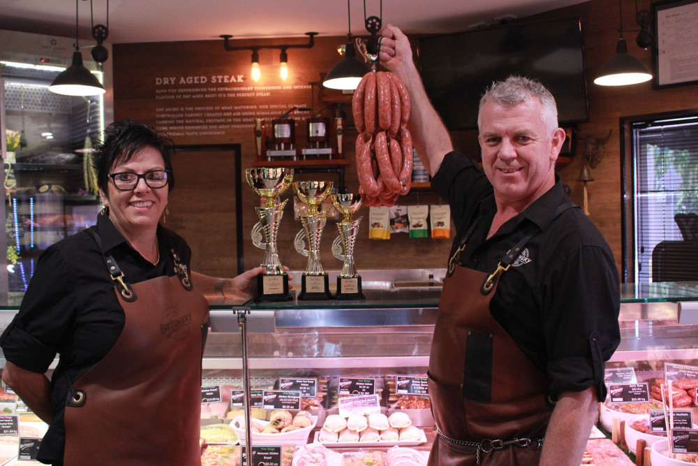 Owners of Edge Hill Butchery, Rod and Julie Leaver are rightly proud of their consistency and success