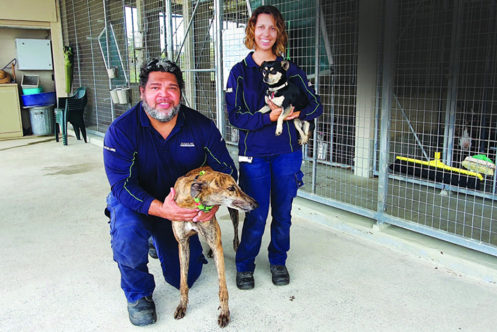 Mike & Danni, Local Law Officers At The Douglas Shire Pound In Mossman
