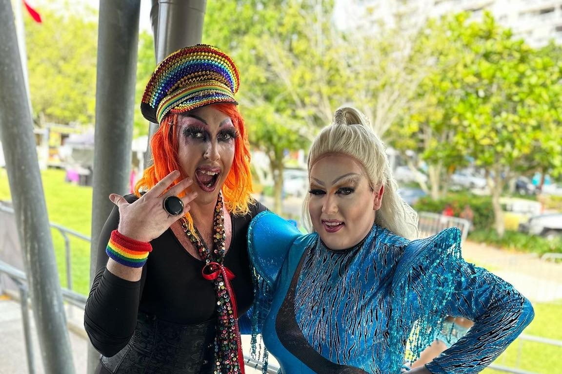 Drag queens will feature prominently in the Cairns Pride Festival. Picture: Facebook