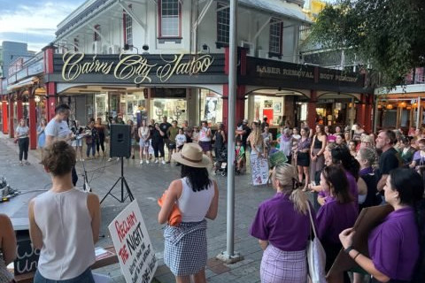 Successful Reclaim the Night march in Cairns - feature photo