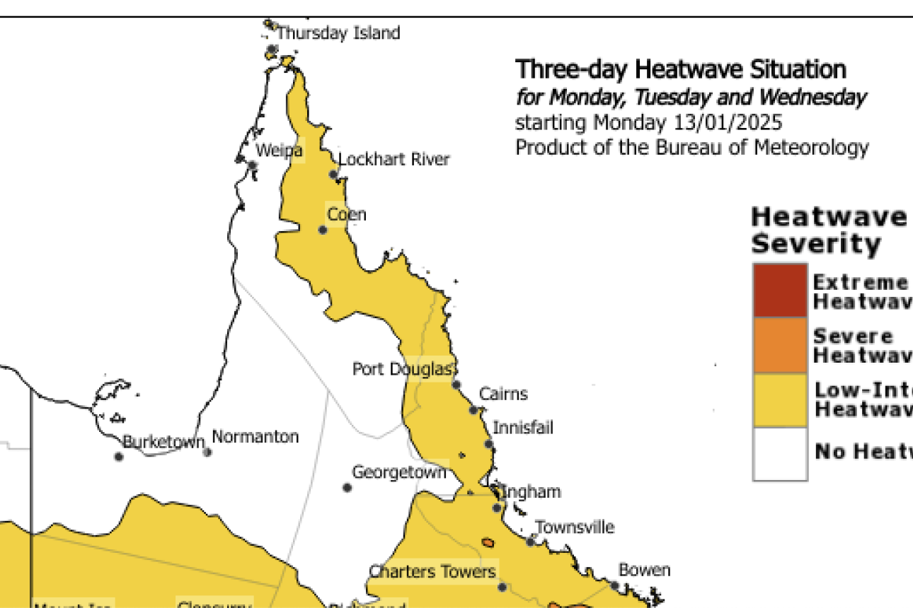 Heatwave emergency warning - feature photo