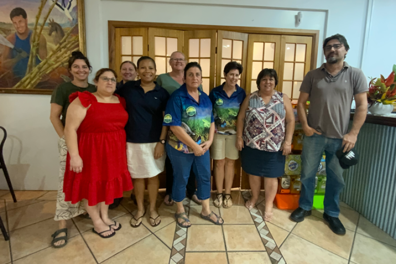 The current Babinda Harvest Festival committee (from left) Jenna Alley, Antoinette Russell, Courtney Sheehan, Sally Wright, Carly Francis, Fran Alley, Tanya Davey, Ida Hind and Jason Birch.