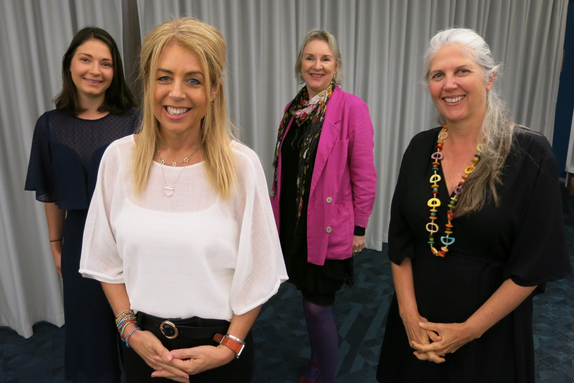 ABC Radio Far North journalist Marian Faa, public relations specialist Pip Miller, radio producer and presenter Sarah Speller, and ABC Radio Far North chief of staff, Fiona Sewell are among the founding branch committee members for Women in Media FNQ.