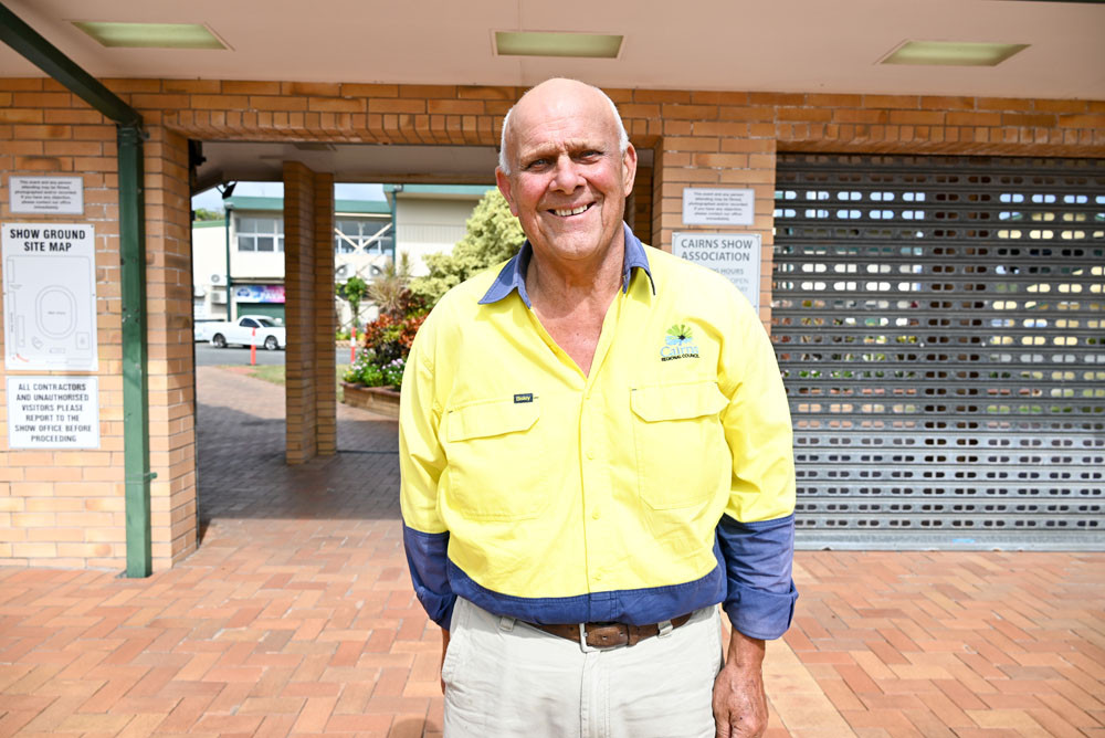 Cairns Show Association president Ian Allen