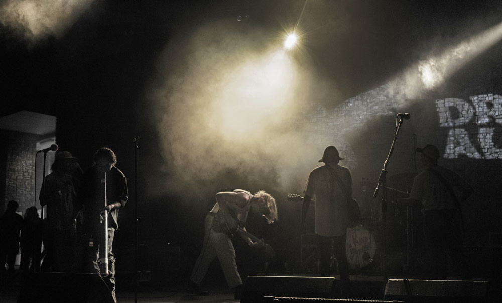 Kasey Rawson-Harris’ ‘Music in the region’ series captures a local band performing at Munro Martin Parklands for the recent Dream Aloud festival.