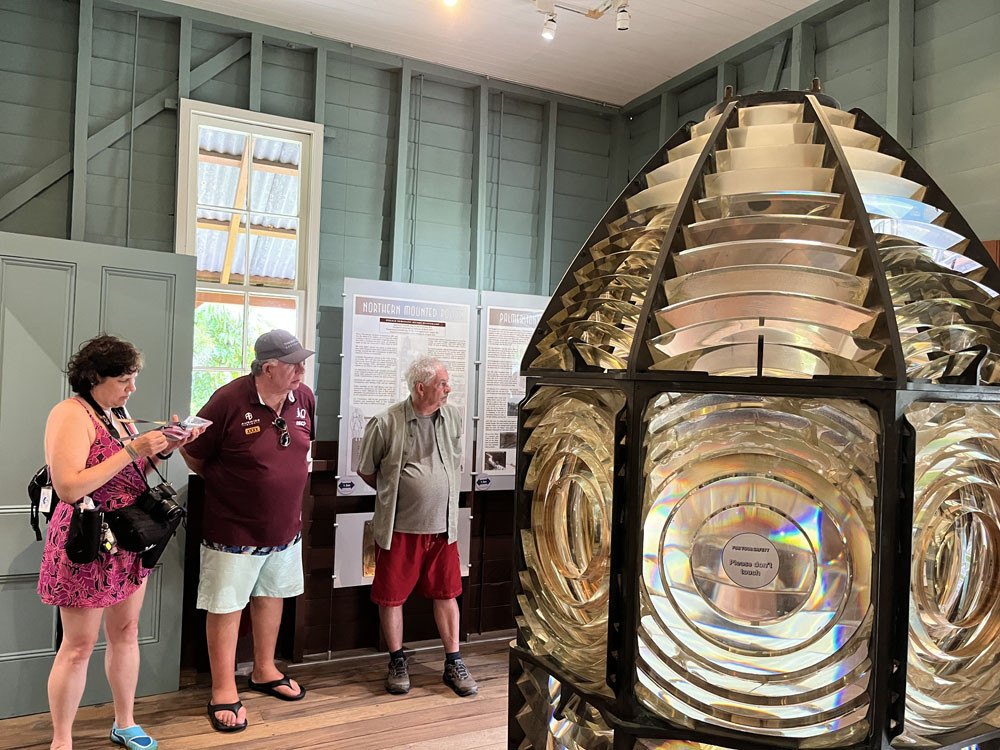 US Lighthouse Society guests visited the Port Douglas Court House Museum. Pictures: Supplied