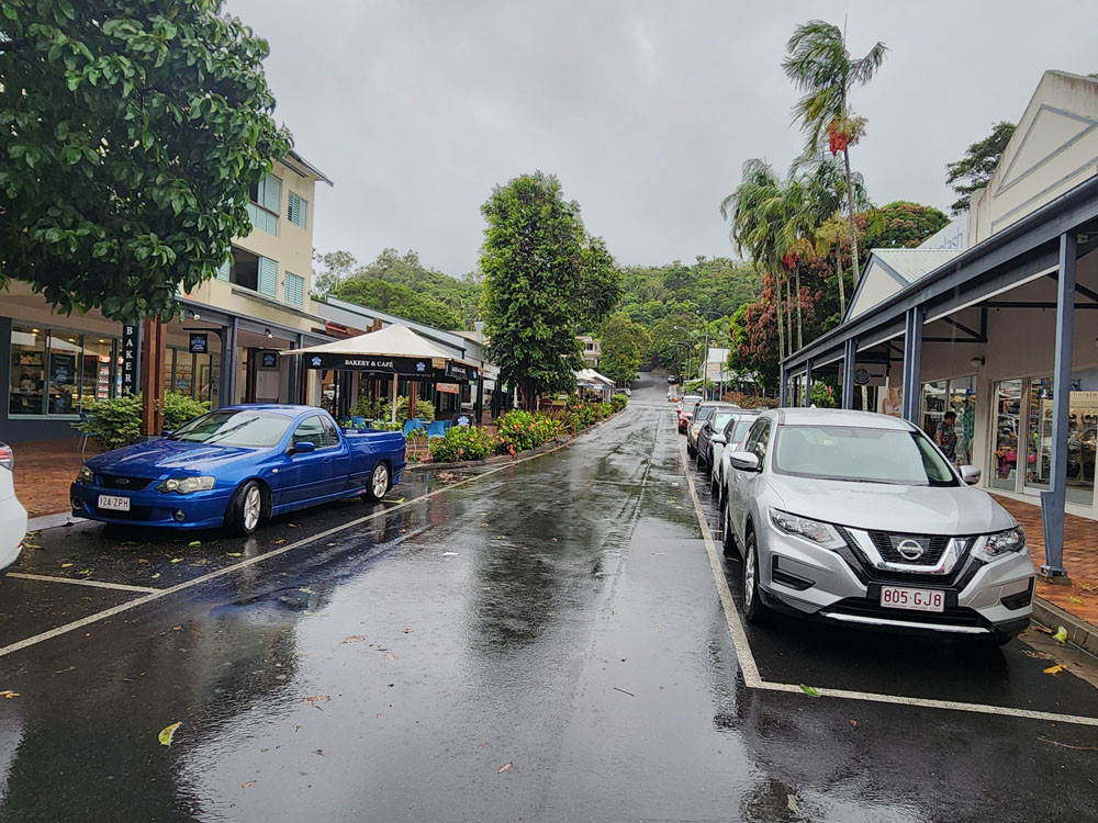 Grant Street currently has several parking spaces.