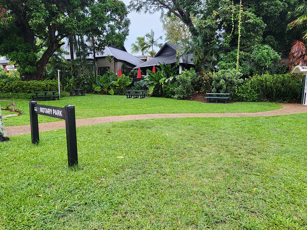 Rotary Park could be used for a number of activities.