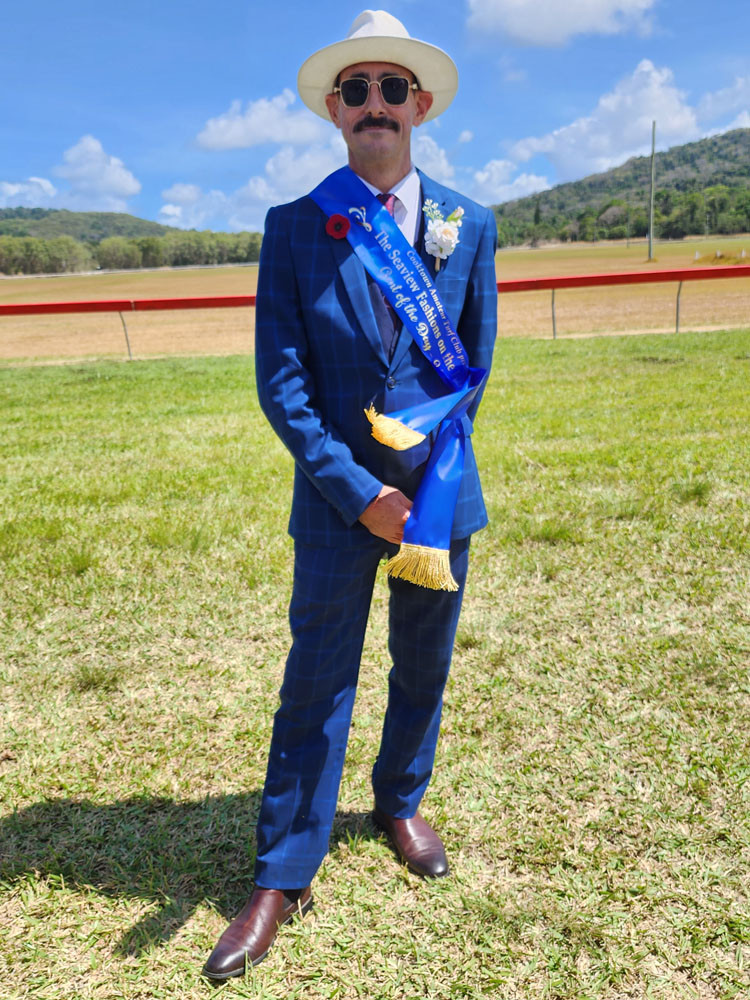 Best dressed man Matthew Thiel from Redlynch.