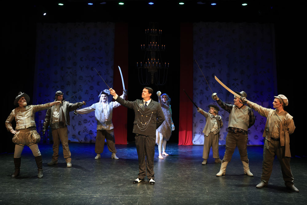 Stephen Bigby in rehearsals for The Addams Family production for Cairns Choral Society. Pictures: FrontRow Foto