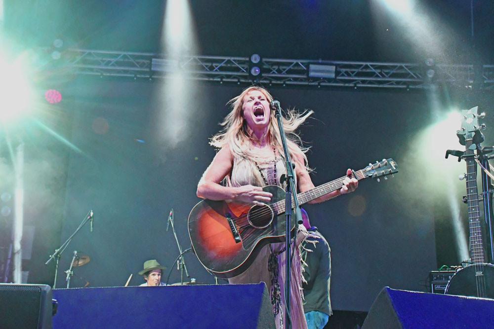 Kasey Chambers wowed the crowd on Friday night. Pictures: Ellie Fink