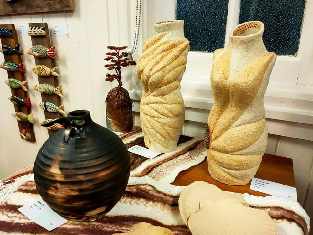 A wide range of artwork is included in the exhibition