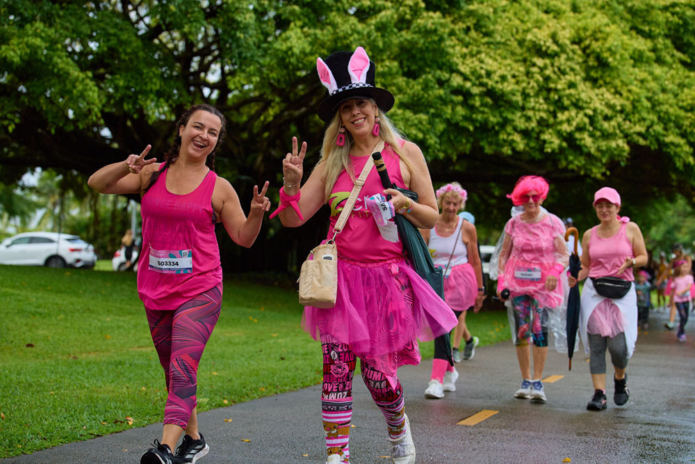Members of the Z Crew squad enjoyed the Mother’s Day Classic cancer fundraiser.