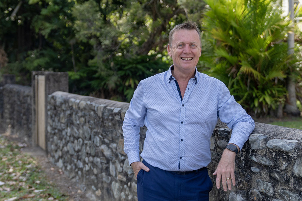 Redlynch real estate agent Shane Trimby is Team Eden’s candidate in division 6 in next year’s Cairns Regional Council elections.