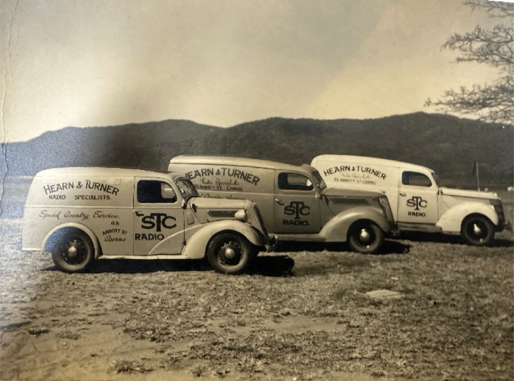 A fleet of Hearn and Turner trucks serviced customers throughout the Cairns, Mossman and surrounding districts.