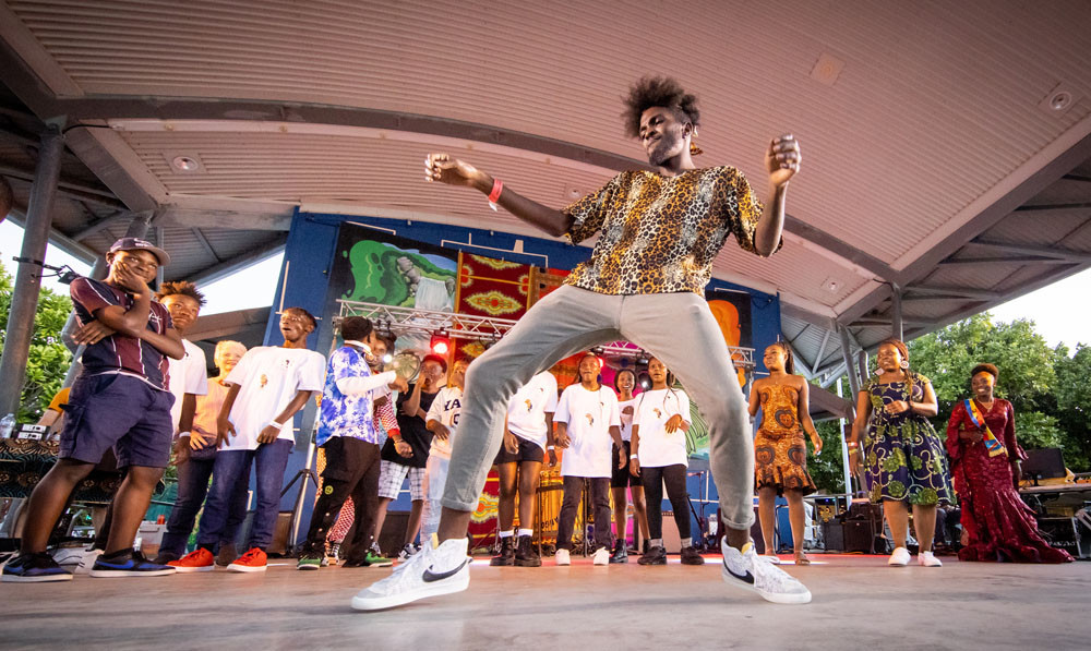 Dancer MJ Nkiwane gets into the groove. Pictures: Supplied