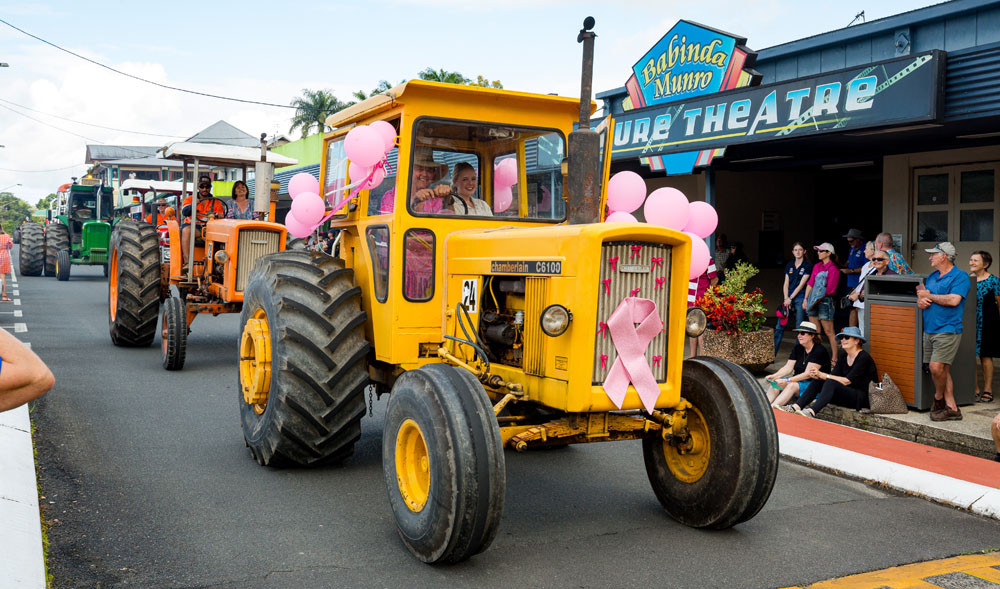 The vintage tractors were a big attraction at the grand parade. Pictures: Luke Vitali