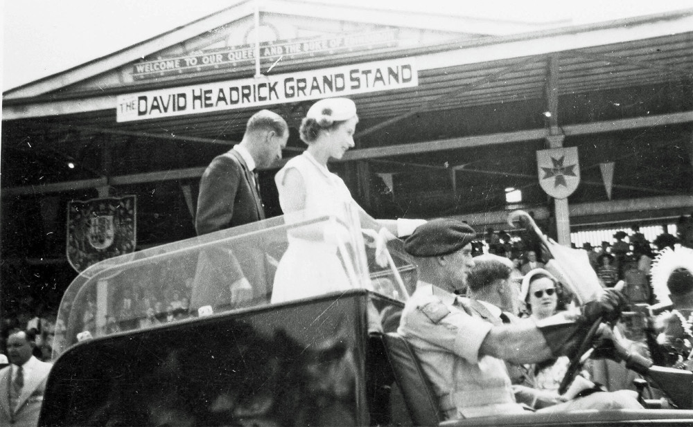 The David Headrick Grandstand at Paramatta Park was a sought after vantage point. Photograph courtesy MSHS