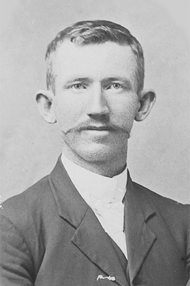 C. D. Lynch was an enterprising architect who left a significant architectural legacy in Cairns. From framed portrait of Tunbridge & Tunbridge staff, courtesy JCU Library.