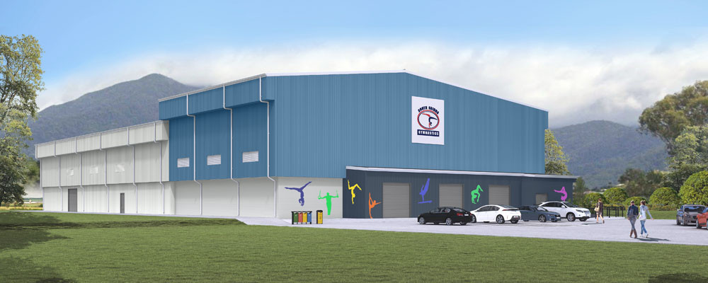 An artist’s impression of the new gym