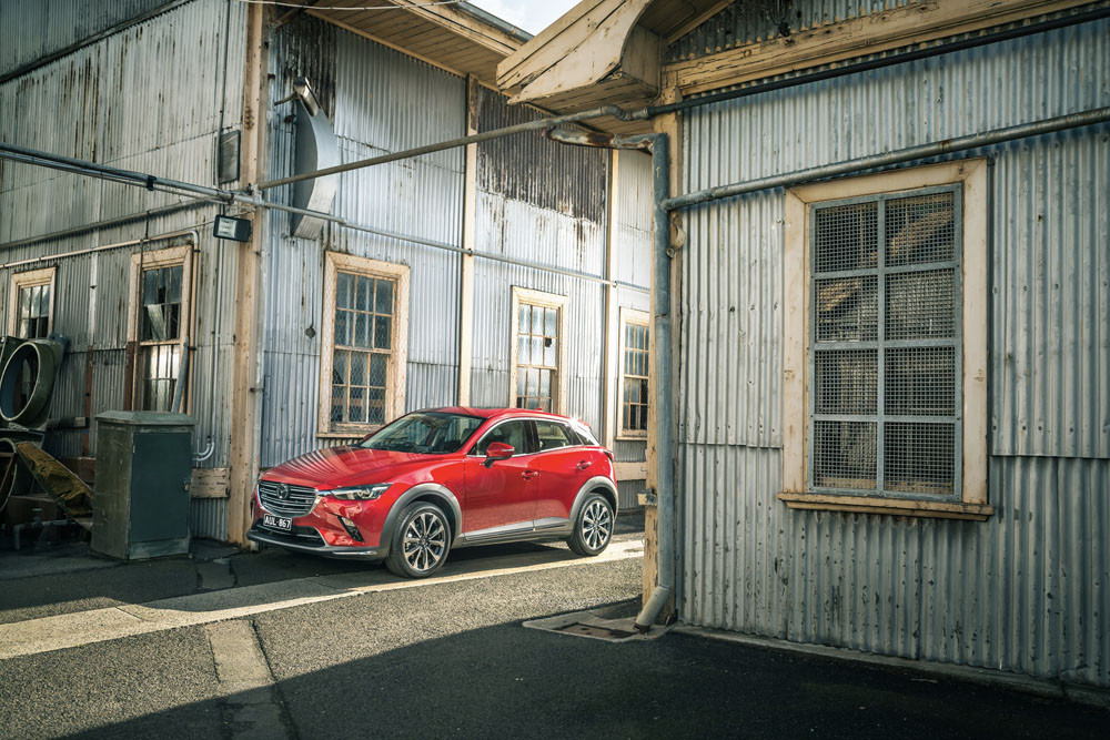 The 2018 Mazda CX-3 Akari is the best small SUV winner.