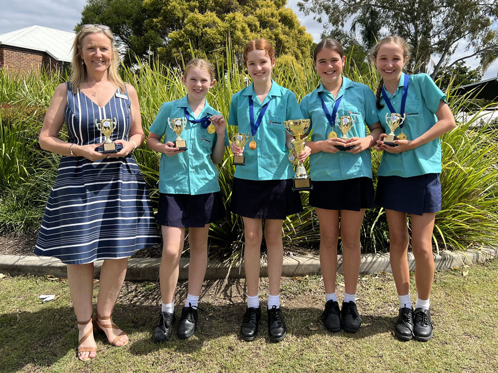 Year 5/6 Readers Cup team won the 2024 state finals in Brisbane.