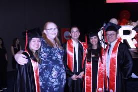 (L-R) Pakjira Jareewaruroj, Sarah Mockford, Arturo Medina, Nathalie Barrera and Pak Ho Fung