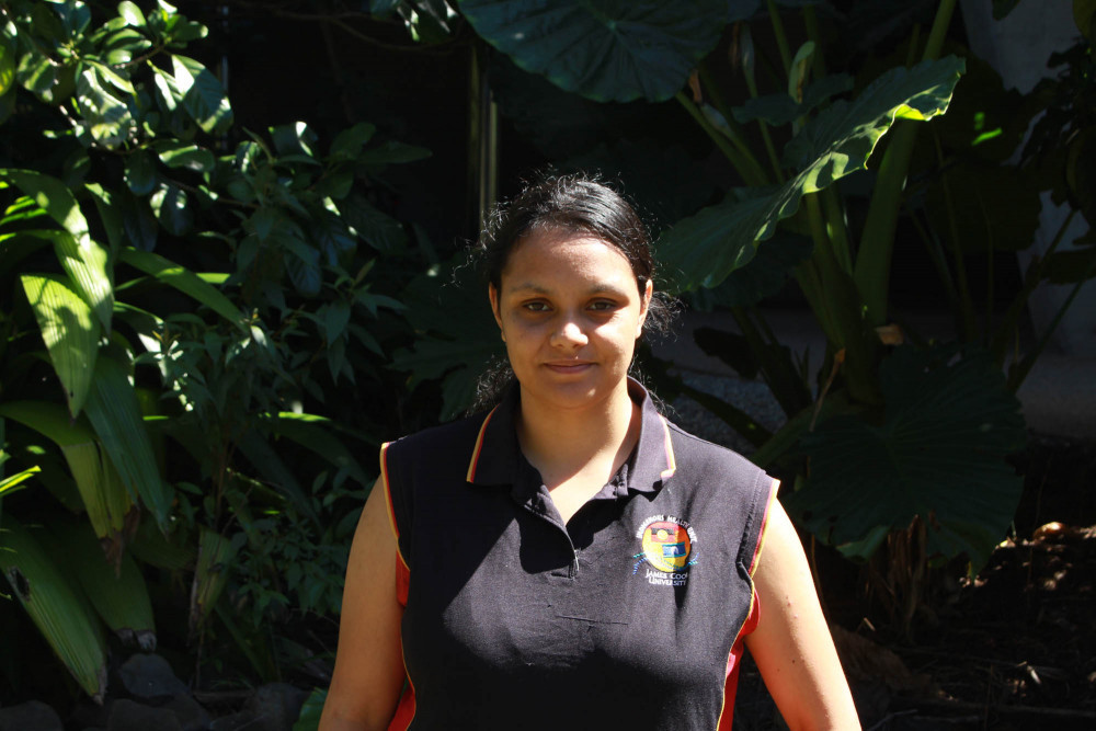 Gullara McInnes and the drone she uses to map territory to preserve indigenous culture