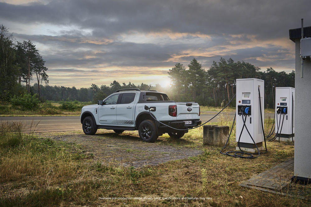 A plug-in hybrid Ford Ranger is due on sale next year.