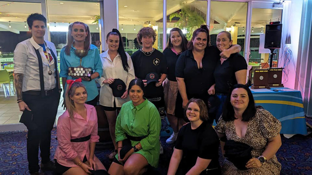 Cairns Vigoro team PJays was awarded on presentation night