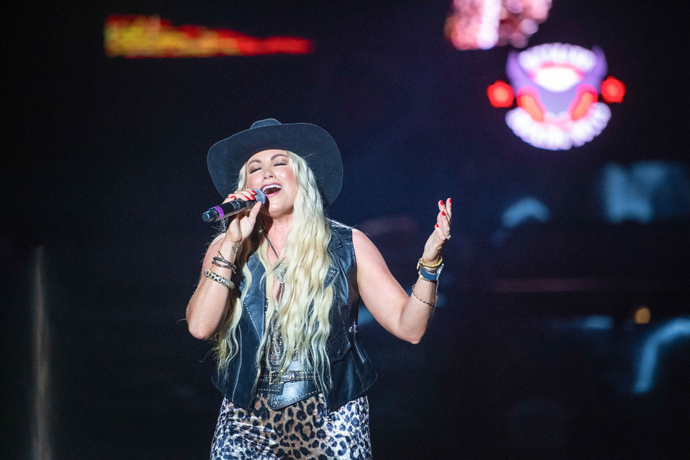 Country music star Hayley Jensen. Pictures: PBR Australia