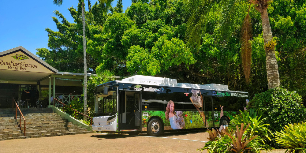 CaPTA’s new electric bus shows their commitment to environmental sustainability