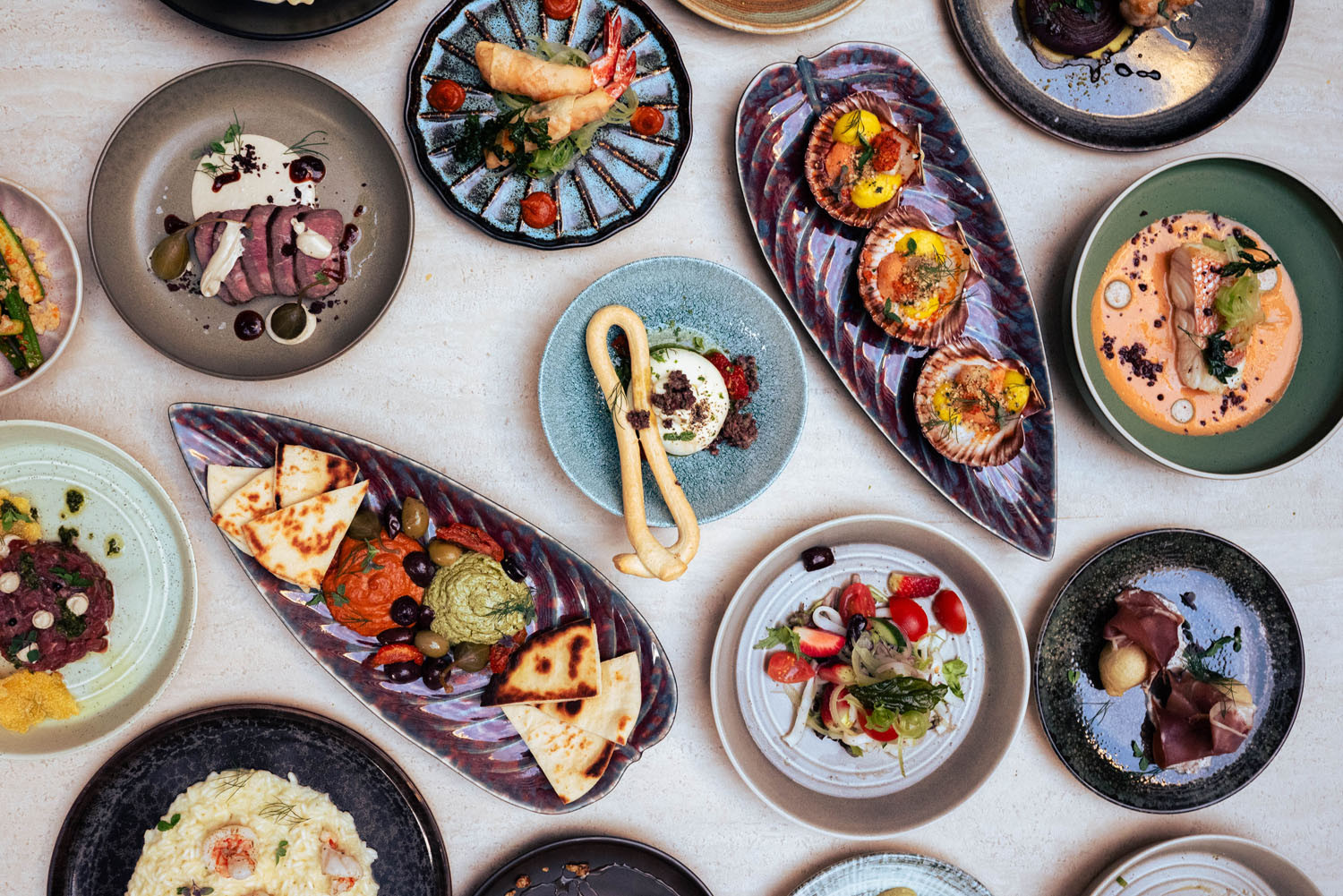 Tropical plates on menu. Picture: The Tone Curve