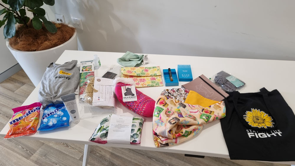 Care Packs provided to teenagers