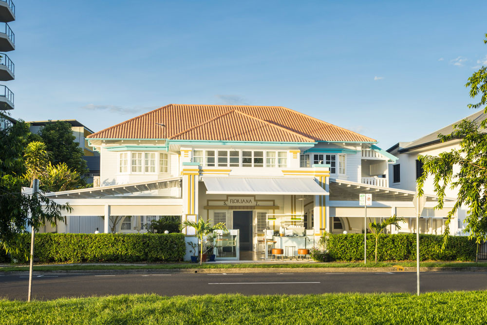 The heritage-listed Mulgrave Gallery is the Far North’s building of the year. Other winners are (at top from left) Duffy residences, Florian House and Ergon’s new building. Pictures: Andrew Watson